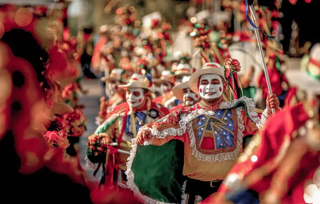 Danza, disfraces y celebración del Carnaval