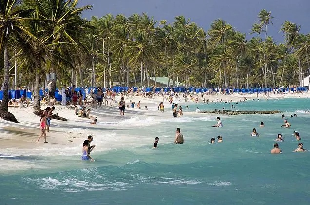 Playa de la isla de San Andrés, Colombia